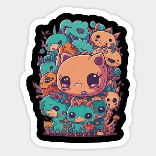 Sweet & Adorable - Embrace the Kawaii Lifestyle Sticker